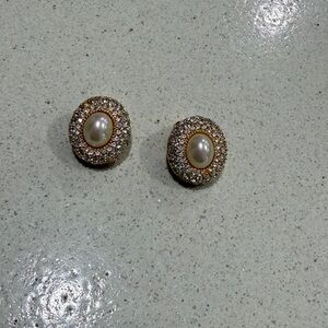Christian Dior ear clips vintage